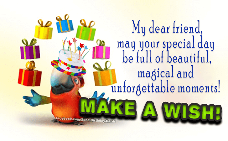 Make a Wish! | Birthday Cards