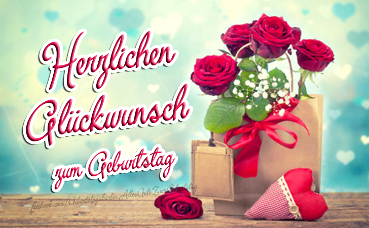 Herzlichen Gluckwunsch Zum Geburtstag Geburtstagskarten