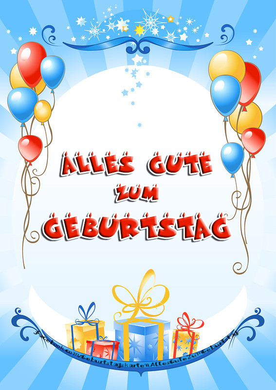 Alles Gute zum Geburtstag - Geburtstagskarten - Bilder, Sprüche und Wünsche zum Geburtstag.