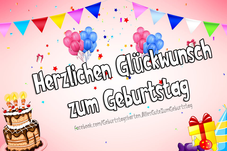 Geburtstagskarten mit Geschenken: Herzlichen Glückwunsch zum Geburtstag bilder - Bilder, Sprüche und Wünsche zum Geburtstag.