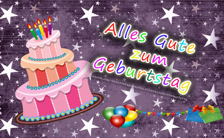Alles Gute zum Geburtstag - Bilder, Sprüche und Wünsche zum Geburtstag.