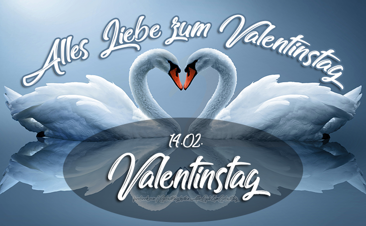 Alles Liebe zum Valentinstag - Valentinstag 14.02. - Valentinstagskarten