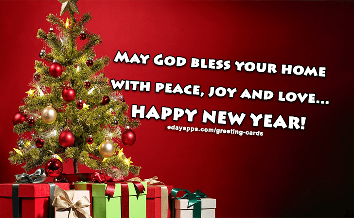During this special day, what really matters in not how many presents are under the Christmas tree, but that you are surrounded by the love of family and friends. Merry Christmas and Happy New Year! | Christmas and New Year Cards