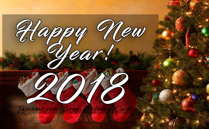HAPPY NEW YEAR 2018 | Christmas and New Year Cards