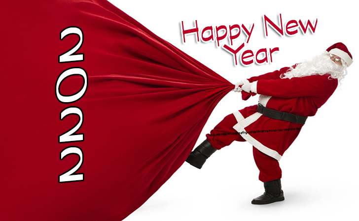 Happy New Year, may all your dreams and wishes come true in 2022 ⭐️🎁🎄🎅 | Christmas and New Year Cards