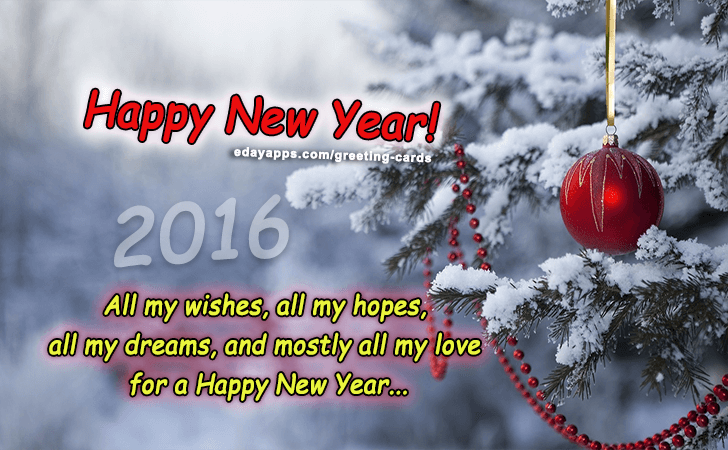 May your Christmas be filled with lots of happiness, peace and love... ooh and lots of presents! | Christmas and New Year Cards
