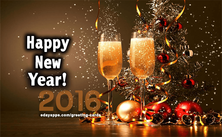 I Wish You a Merry Christmas and a Happy New Year! | Christmas and New Year Cards