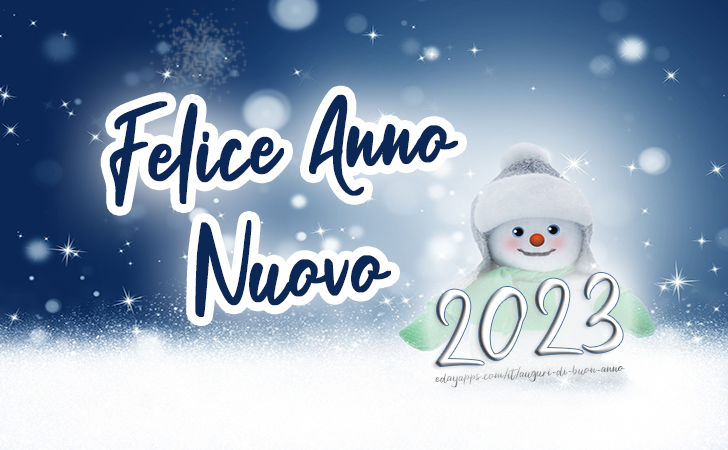 Felice Anno Nuovo 2023