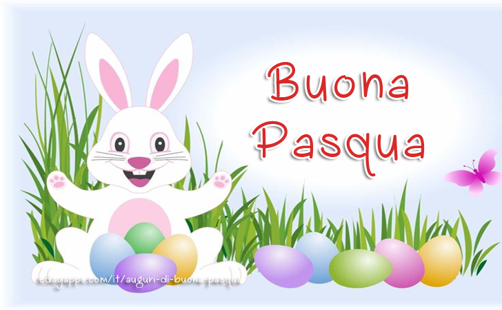 Auguri di Buona Pasqua - Ti auguro una Pasqua ricca di pace, gioia, serenità e soprattutto di uova al cioccolato!