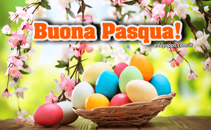 Auguri di Buona Pasqua - Possano questi giorni di festa portarti nuova speranza per un domani migliore. Buona Pasqua!