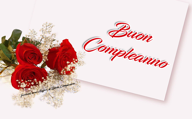 Auguri di Buon Compleanno: Buon Compleanno