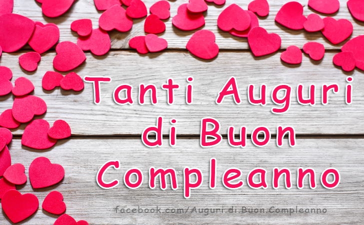 Auguri di Buon Compleanno: Tanti Auguri di Buon Compleanno