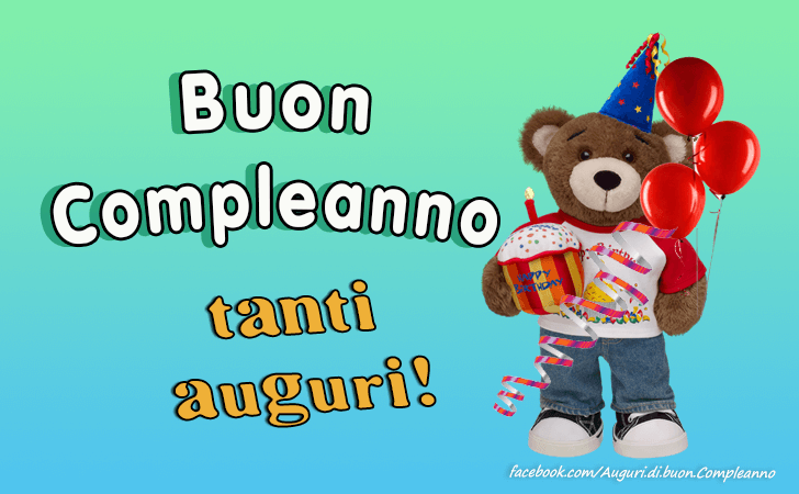 Auguri di Buon Compleanno: Buon Compleanno! Tanti auguri!