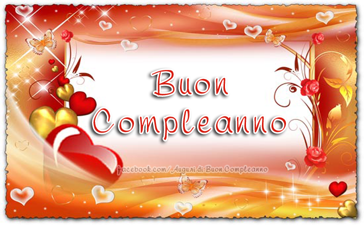 Auguri di Buon Compleanno: Buon Compleanno