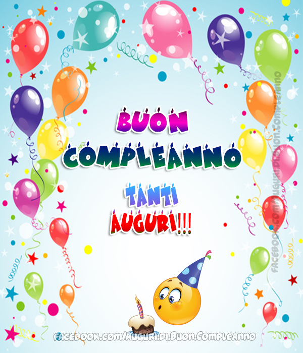 Auguri di Buon Compleanno: Buon Compleanno 🎉
Tanti Auguri!!! 🎈