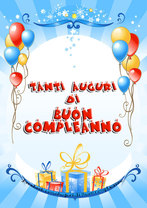 Auguri di Buon Compleanno: Tanti Auguri di Buon Compleanno