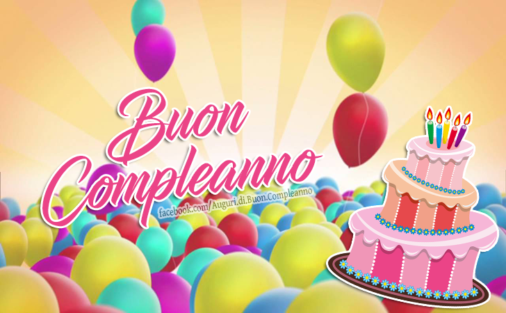 Auguri di Buon Compleanno: Buon Compleanno