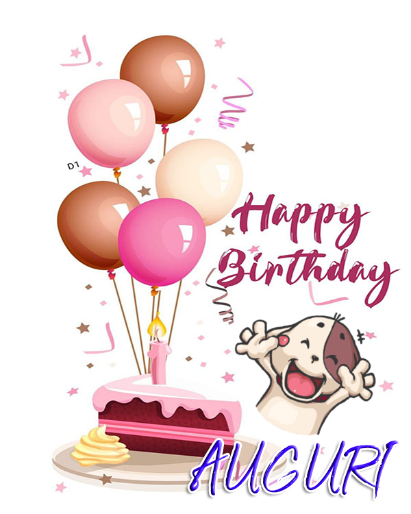 Auguri di Buon Compleanno: AUGURI 🍰🥳🎈
