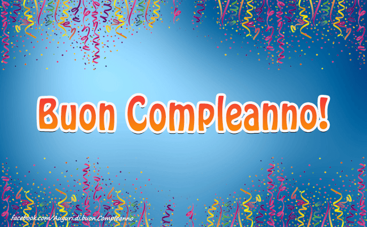 Buon Compleanno!