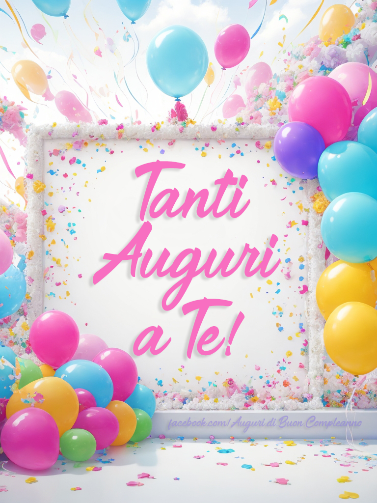 Auguri di Buon Compleanno: Auguri di buon Compleanno - Tanti Auguri a Te