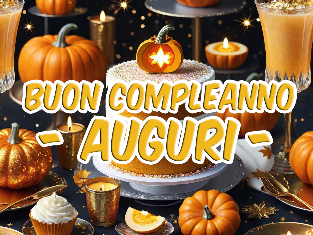 Auguri di Buon Compleanno: Buon Compleanno - AUGURI - Biglietti d'auguri di Halloween
