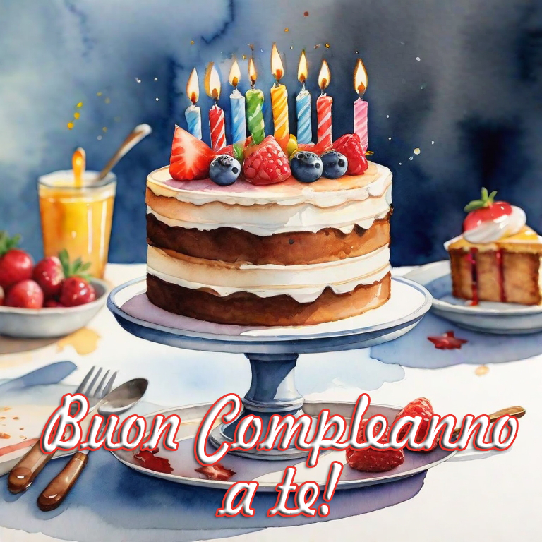 Auguri di Buon Compleanno: Buon Compleano a te! Tanti Auguri