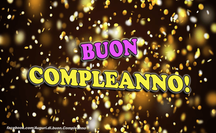 Auguri di Buon Compleanno: Buon Compleanno!