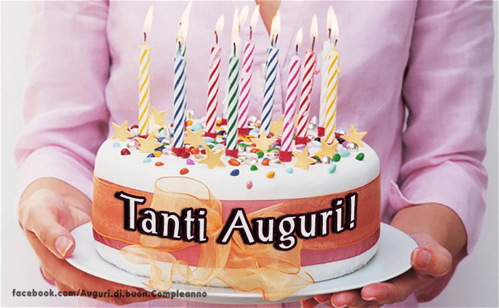 Auguri di Buon Compleanno: Tanti Auguri!