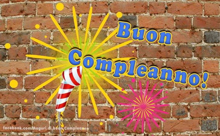 Auguri di Buon Compleanno: Tanti Auguri!