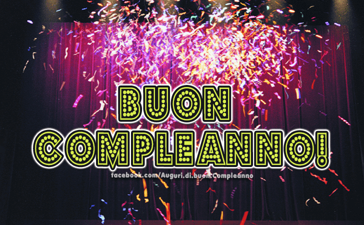 Auguri di Buon Compleanno: Buon Compleanno!