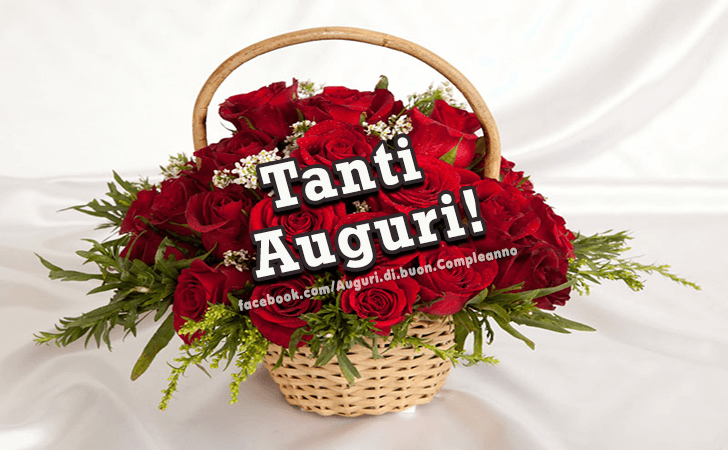 Auguri di Buon Compleanno: Tanti Auguri!