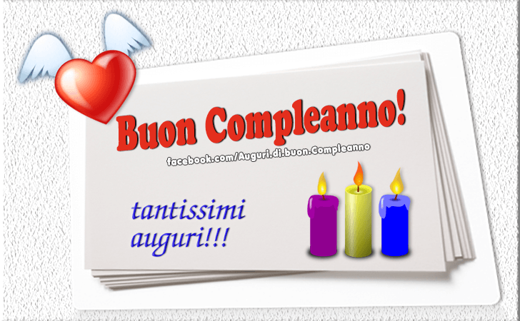 Auguri di Buon Compleanno: Tantissimi Auguri!