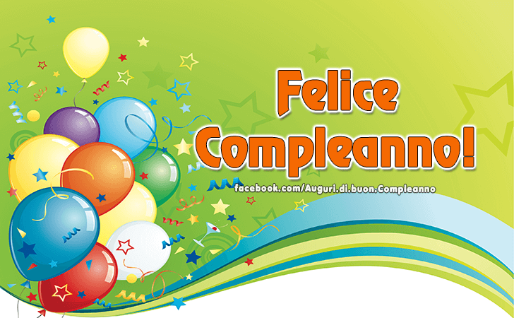 Auguri di Buon Compleanno: Felice Compleanno!