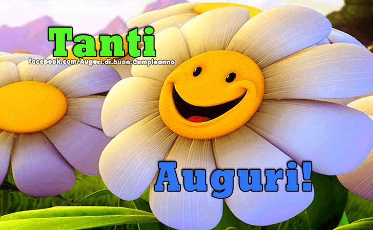 Auguri di Buon Compleanno: Tanti Auguri!