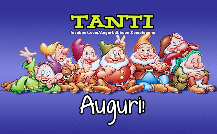 Auguri di Buon Compleanno: Tanti Auguri!