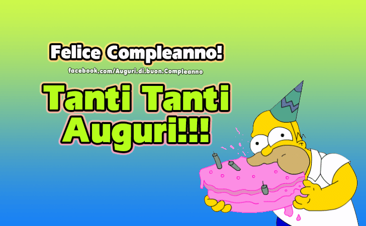 Auguri di Buon Compleanno: Felice Compleanno! Tanti Tanti Auguri!!!