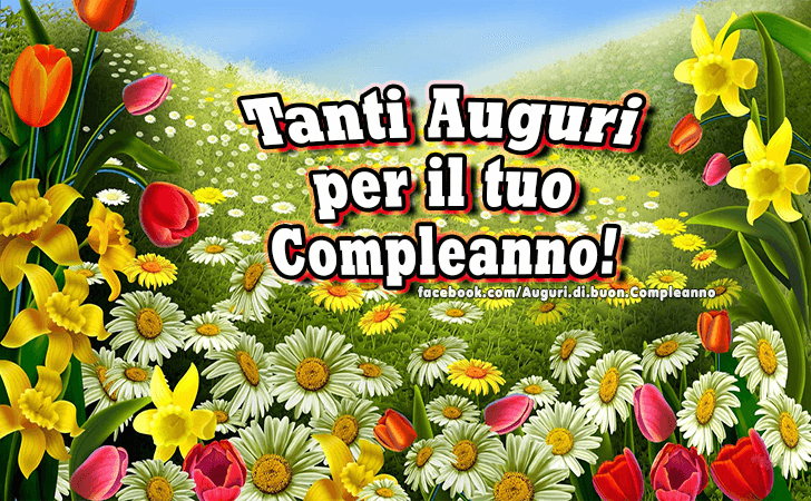 Auguri di Buon Compleanno: Tanti Auguri per il tuo Compleanno!