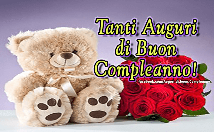 Auguri di Buon Compleanno: Tanti Auguri di Buon Compleanno!