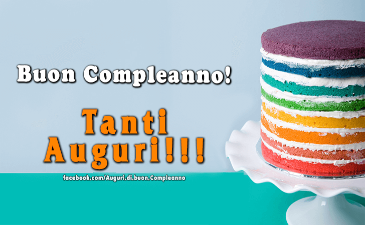 Auguri di Buon Compleanno: Buon Compleanno! Tanti Auguri!