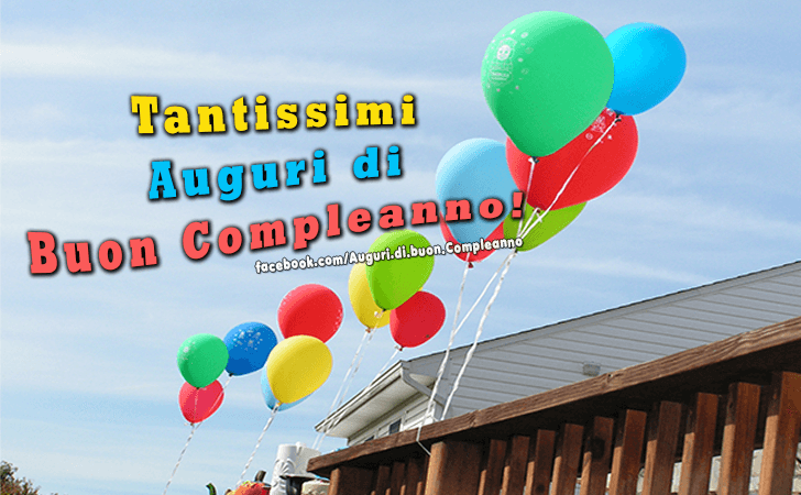 Auguri di Buon Compleanno: Tantissimi Auguri di Buon Compleanno!