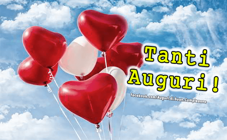 Auguri di Buon Compleanno: Tanti Auguri!