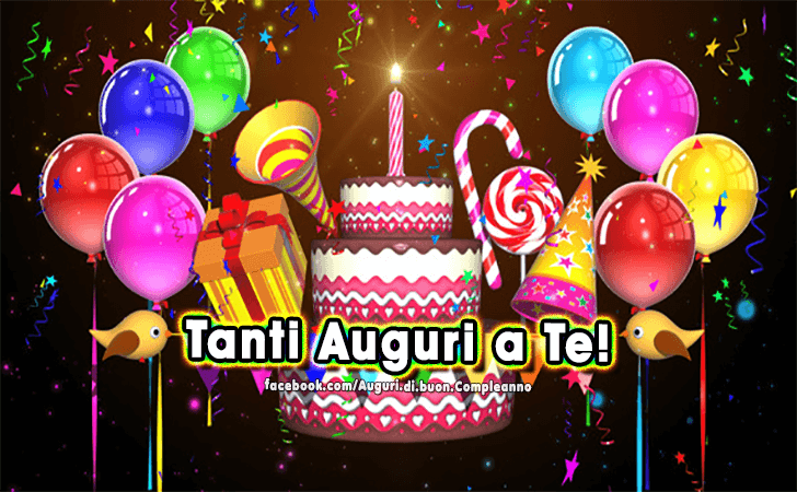 Auguri di Buon Compleanno: Tanti Auguri a Te!