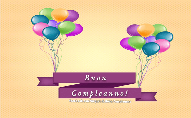 Auguri di Buon Compleanno: Buon Compleanno!