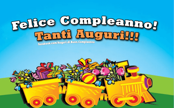 Auguri di Buon Compleanno: Felice Compleanno! Tanti Auguri!