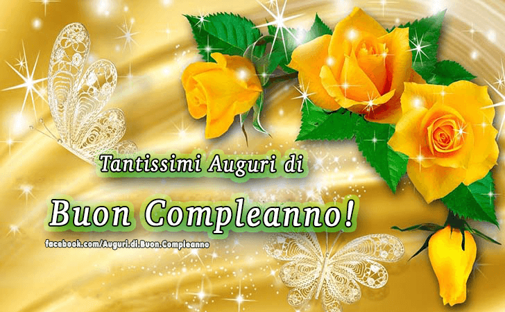 Auguri di Buon Compleanno: Tantissimi Auguri di Buon Compleanno!