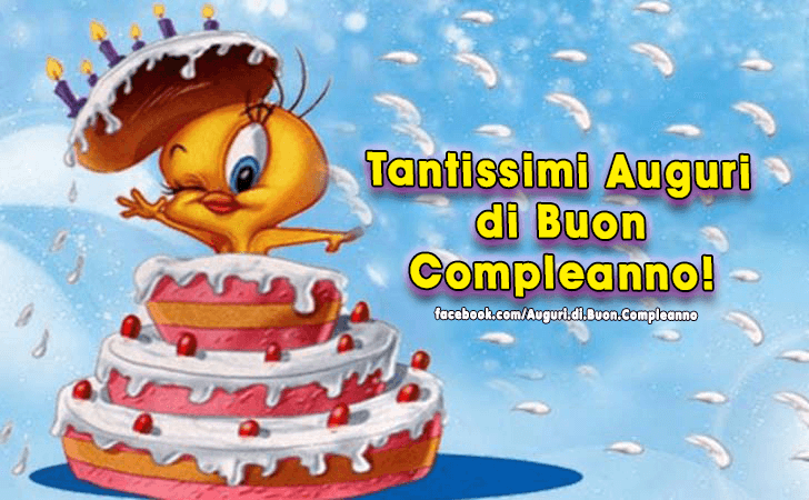 Auguri di Buon Compleanno: Tantissimi Auguri di Buon Compleanno!