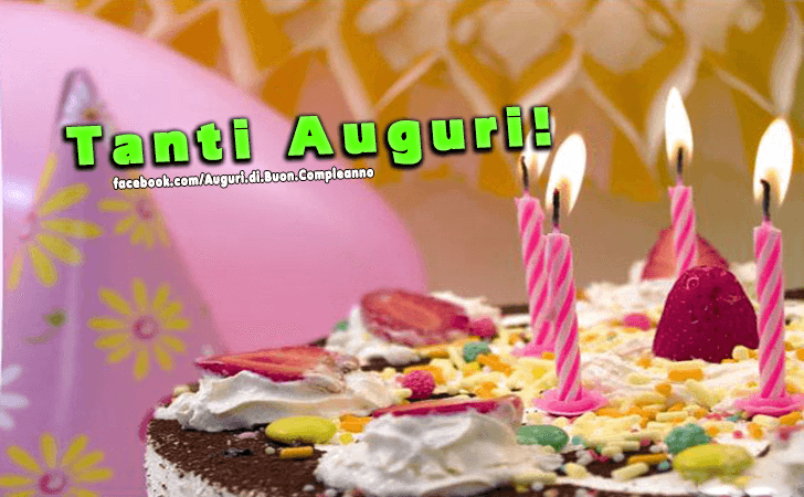 Auguri di Buon Compleanno: Tanti Auguri!