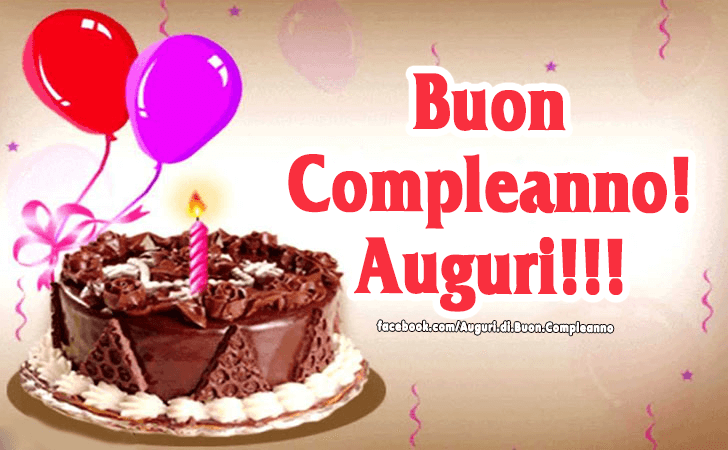 Auguri di Buon Compleanno: Buon Compleanno! Auguri!