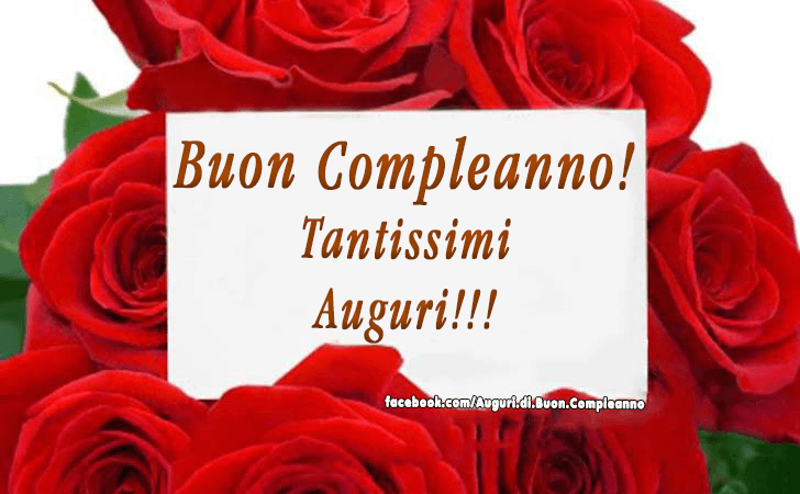 Auguri di Buon Compleanno: Buon Compleanno! Tantissimi Auguri!!!