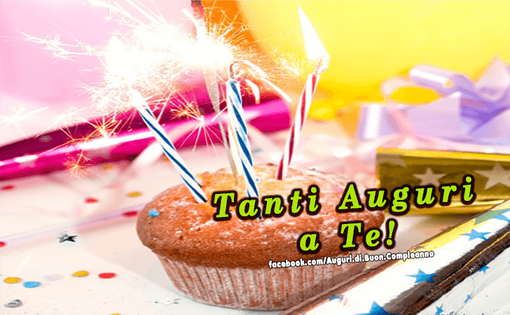 Auguri di Buon Compleanno: Tanti Auguri a Te!